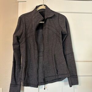 Lululemon Athletica Gray and Black Utility Jackets